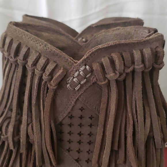 Naughty Monkey fringe leather bootie - Picture 7 of 10